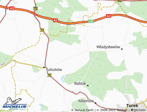 MICHELIN-Landkarte Tarnowa - ViaMichelin
