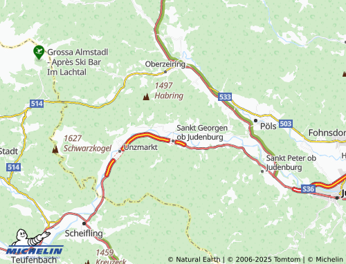 Mappa MICHELIN Pichlhofen - ViaMichelin