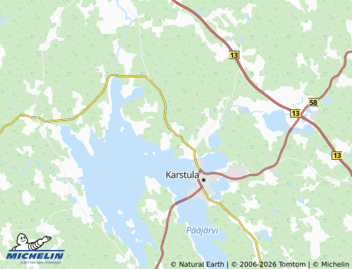 Kaart MICHELIN Perhosperä - ViaMichelin