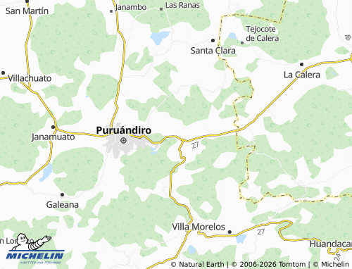 Mappa MICHELIN La Quemada - ViaMichelin