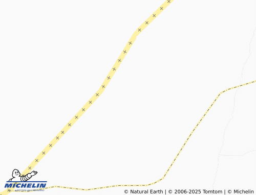 MICHELIN Burdamanna map - ViaMichelin