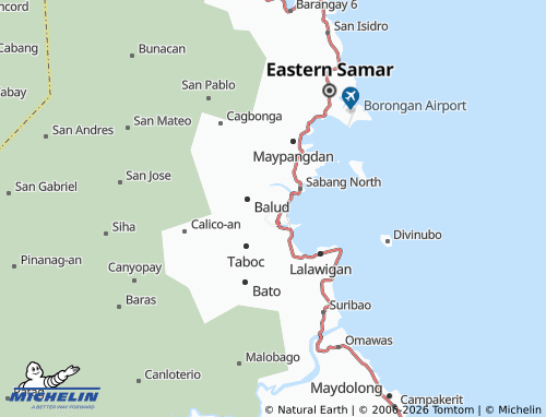 MICHELIN Songco map - ViaMichelin