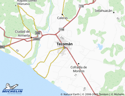 MICHELIN La Palmita map - ViaMichelin