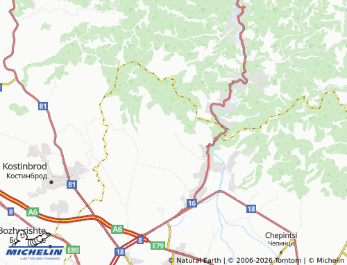 Mapa MICHELIN Katina - ViaMichelin