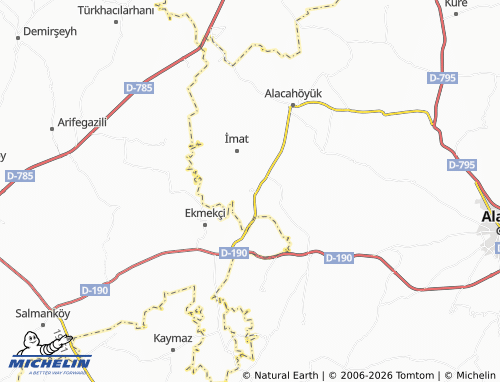 Mappa MICHELIN Tahirabat - ViaMichelin