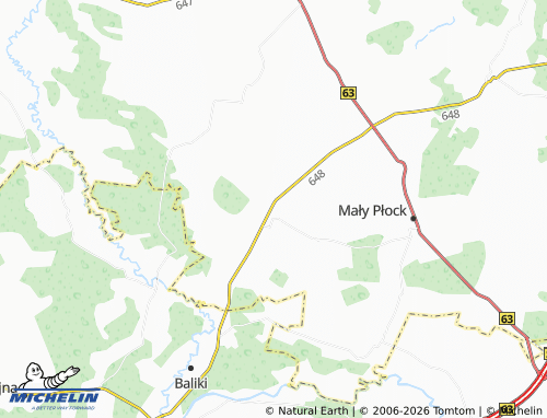 MICHELIN Kąty map - ViaMichelin