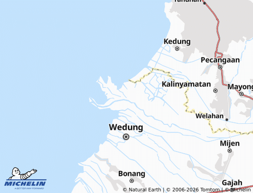 MICHELIN Berahan Wetan map - ViaMichelin