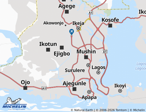 Carte MICHELIN Isolo - ViaMichelin