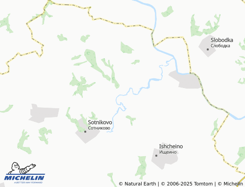 MICHELIN Ratmanovo map - ViaMichelin