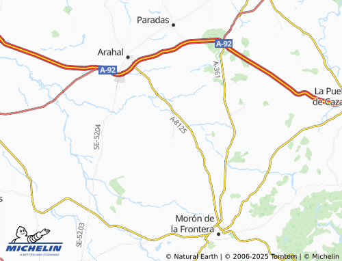 MICHELIN Purillo map - ViaMichelin