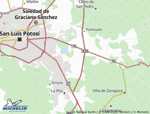 Mappa MICHELIN Santa Rita - ViaMichelin