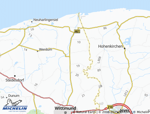 MICHELIN-Landkarte Vereinigung - ViaMichelin