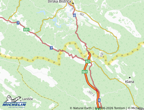 Carte MICHELIN Pasjak - ViaMichelin