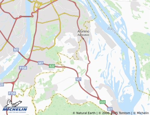 MICHELIN NAIZ Utechino map - ViaMichelin