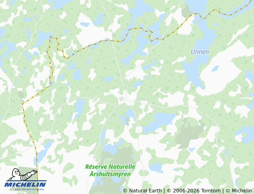 Carte MICHELIN Lidhult - ViaMichelin