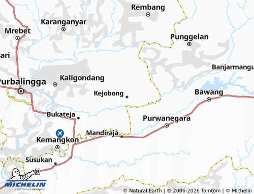 Carte MICHELIN Kejobong - ViaMichelin