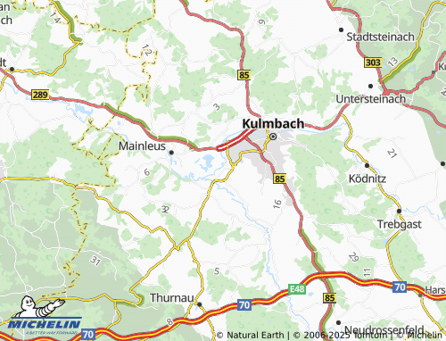 MICHELIN Melkendorf map - ViaMichelin