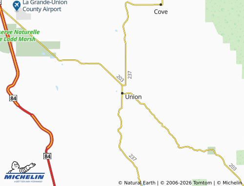 Mapa MICHELIN Union - ViaMichelin