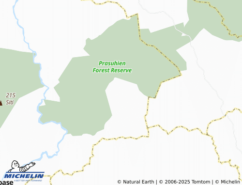 MICHELIN Ekutuasi map - ViaMichelin