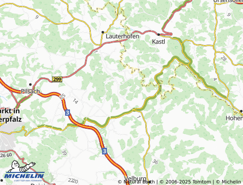 Carte MICHELIN Habsberg - ViaMichelin