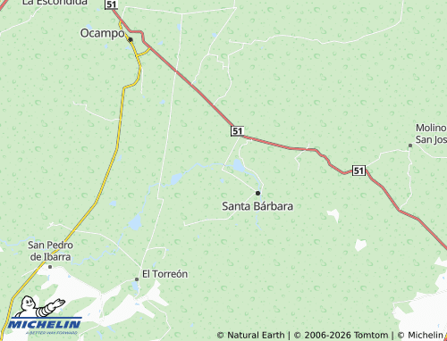 MICHELIN Las Trojes map - ViaMichelin