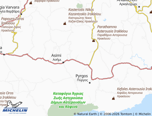 Mappa MICHELIN Apoinion - ViaMichelin