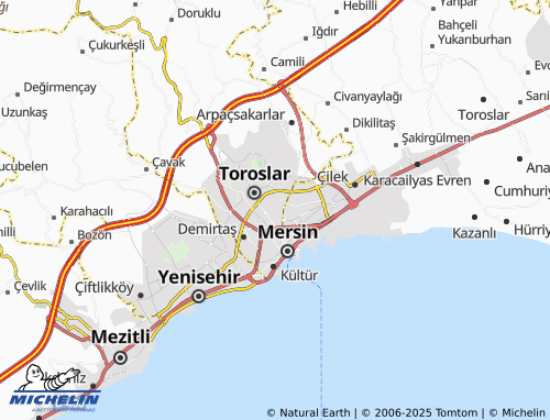 MICHELIN Selçuklar map - ViaMichelin