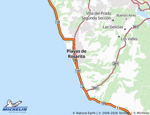 Mapa MICHELIN Machado Sur - ViaMichelin