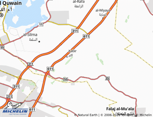 MICHELIN Ghara map - ViaMichelin
