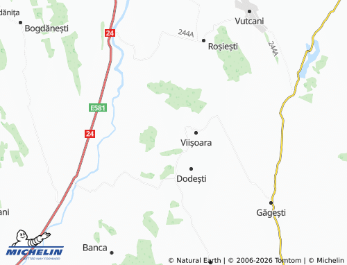 MICHELIN Viltotești map - ViaMichelin