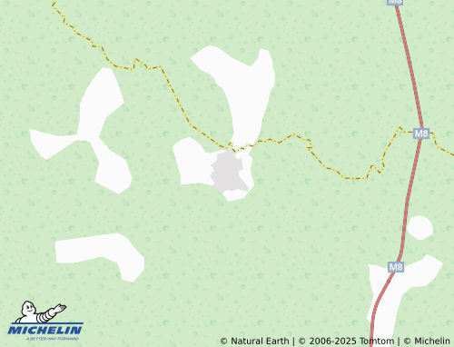 MICHELIN Skalino stantsiya poselok map - ViaMichelin