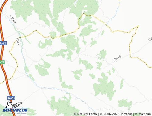 Mapa MICHELIN Bádenas - ViaMichelin