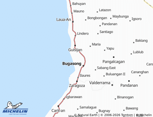 MICHELIN Jinalinan map - ViaMichelin