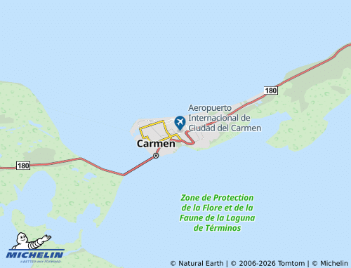 Mapa MICHELIN Aeropuerto - ViaMichelin