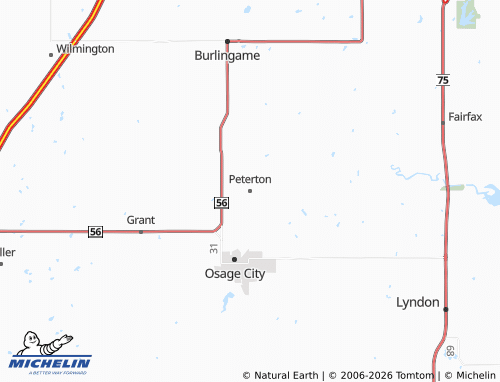 Mapa MICHELIN Peterton - ViaMichelin