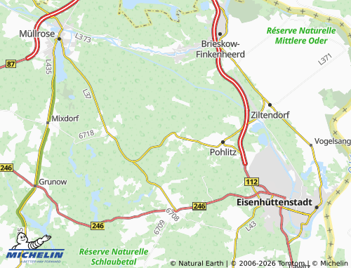 MICHELIN-Landkarte Rießen - ViaMichelin