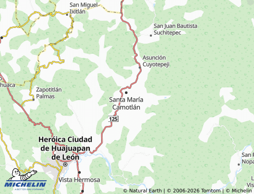 Mapa MICHELIN Natividad - ViaMichelin