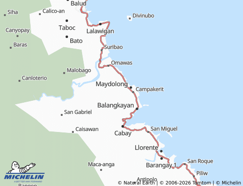 Mappa MICHELIN Barangay Poblacion 6 - ViaMichelin