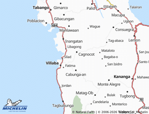 Mappa MICHELIN Tabunok - ViaMichelin