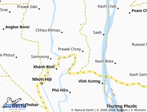 Mappa MICHELIN Khánh An - ViaMichelin