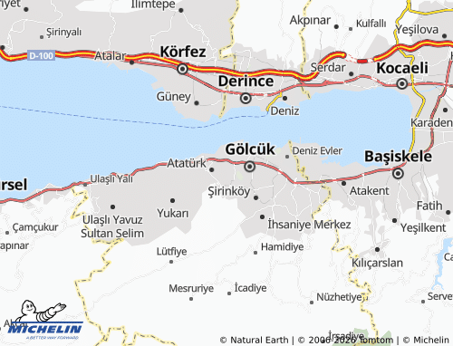 Mappa MICHELIN Topçular - ViaMichelin