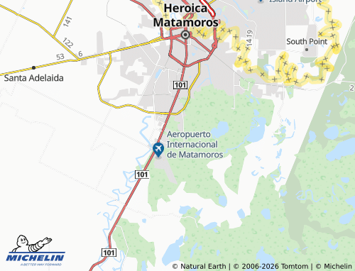 MICHELIN-Landkarte La Estrella - ViaMichelin
