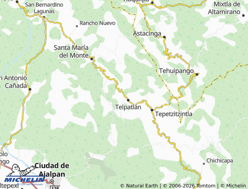 Mapa MICHELIN Rancho Chico - ViaMichelin