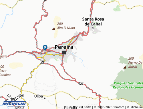 Mapa MICHELIN El Pizamo - ViaMichelin