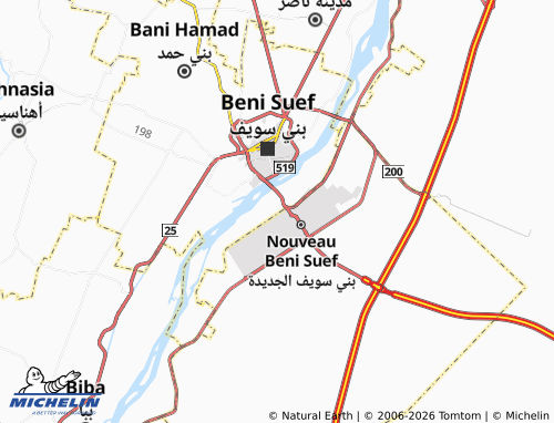 Mappa MICHELIN al-Hamraya - ViaMichelin