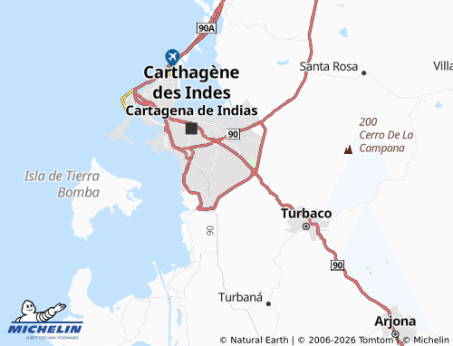 Mappa MICHELIN La Sierrita - ViaMichelin