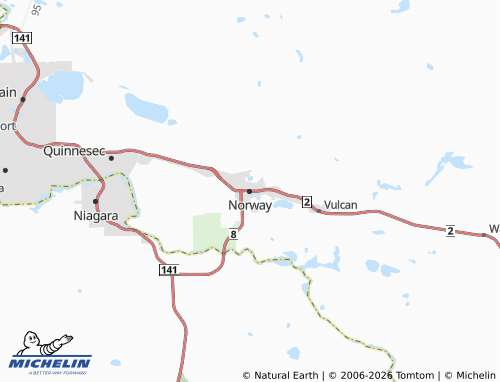 Mappa MICHELIN Norway - ViaMichelin