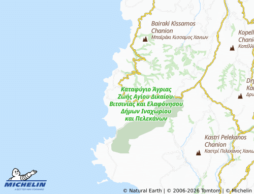 Carte MICHELIN Amygdalokefali - ViaMichelin