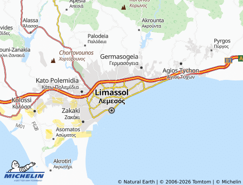 Mapa MICHELIN Agios Nikolaos - ViaMichelin