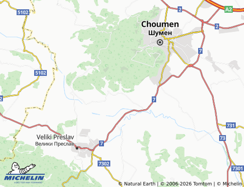 Carte MICHELIN Troitsa - ViaMichelin